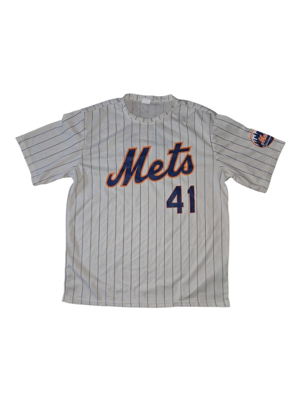 Mets Jersey Style Shirt #41 Size L